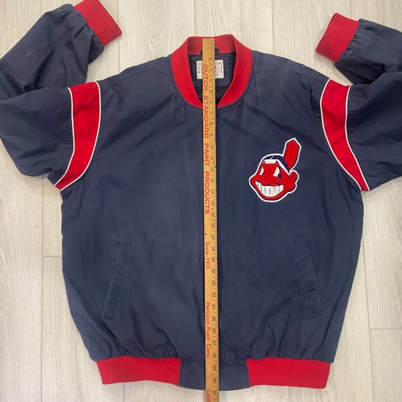 Cleveland Indians Chief Wahoo Genuine Merchandise XL Zip-Up Jacket - Picture 4 of 11